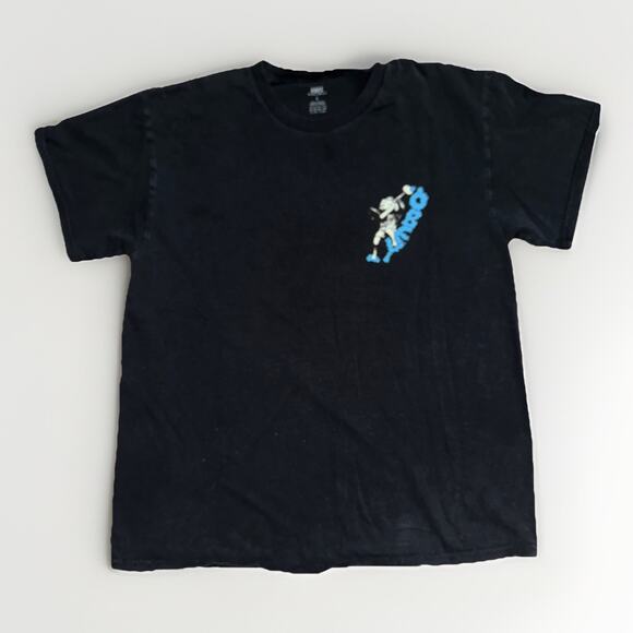 Vintage Obey Angel Graphic T-Shirt Black Large 20x26 Streetwear Shepard Fairey - Picture 4 of 5